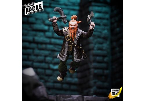 Figurka Vitruvian H.A.C.K.S. - Dwarf Mercenary Grimgrom- 2 image
