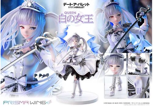 Date a Bullet Prisma Wing 1/7 Statue - White Queen- 4 image