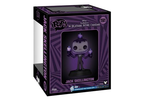 Nightmare Before Christmas Super Sized POP! Figure - Jack Skellington with Lighting- 3 image