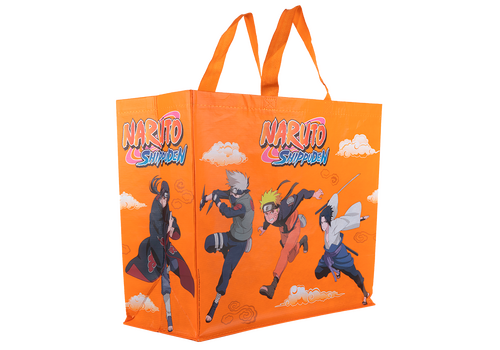 Naruto Shippuden Shopping Bag - Characters (Orange)- 2 image