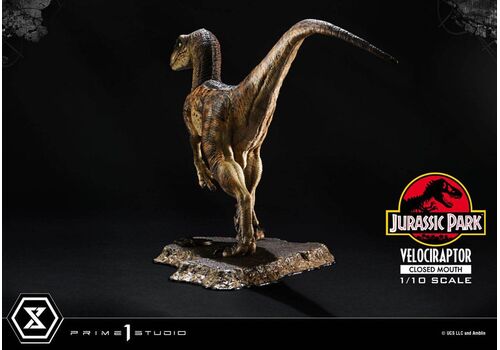 Jurassic Park Prime Collectibles 1/10 Statue - Velociraptor (Closed Mouth)- 5 image