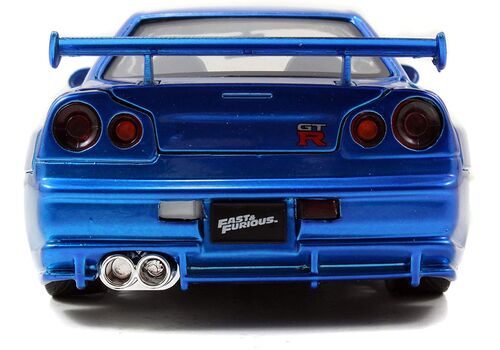 Fast & Furious 1/24 Car Model - Brian's Nissan Skyline GT-R (R34)- 5 image