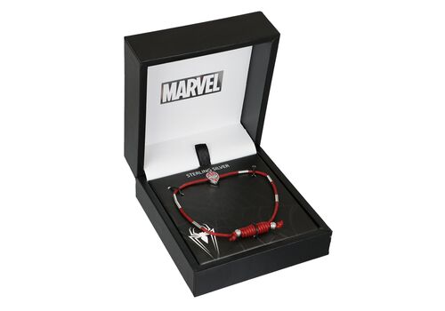 Marvel Spider-Man children's string bracelet 17 cm (with silver elements)- 2 image