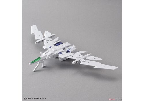 30MM 1/144 Plastic Model Kit - Extended Armament Vehicle (Air Fighter Ver.) [White]- 2 image