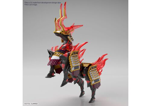 GUNDAM SDW Heroes Plastic Model Kit - Nobunaga's War Horse- 3 image