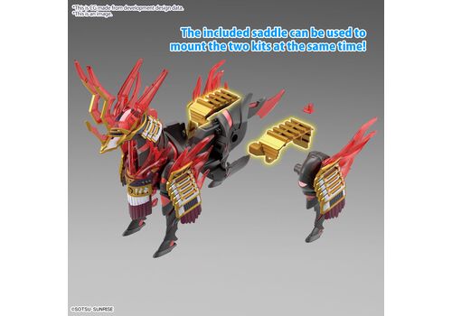 GUNDAM SDW Heroes Plastic Model Kit - Nobunaga's War Horse- 4 image