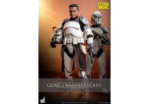 Star Wars: The Clone Wars 1/6 Action Figure - Clone Commander Wolffe- 2 image