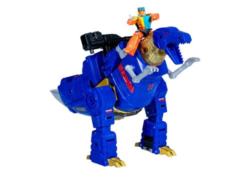 Transformers Age of the Primes Leader Class Figures - G2 Universe Grimlock & Autobot Wheelie- 3 image