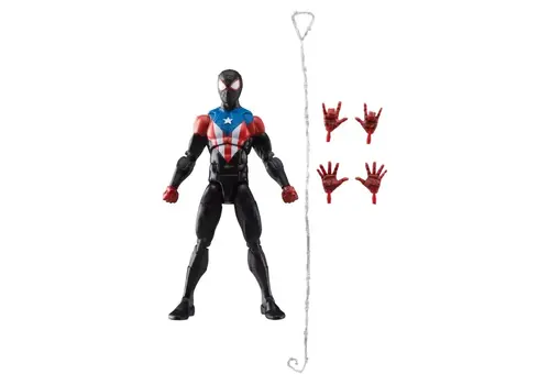 Marvel's Spider-Man 2 Marvel Legends Gamerverse Action Figure - Miles Morales (Boricua Suit)- 4 image