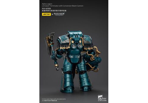 Warhammer The Horus Heresy 1/18 Action figure - Alpha Legion Lernaean Terminator with Conversion Beam Cannon- 4 image
