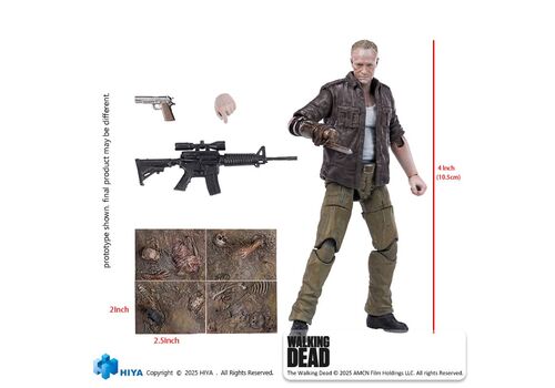 Фігурка The Walking Dead Exquisite Mini 1/18 - Merle Dixon- 11 image