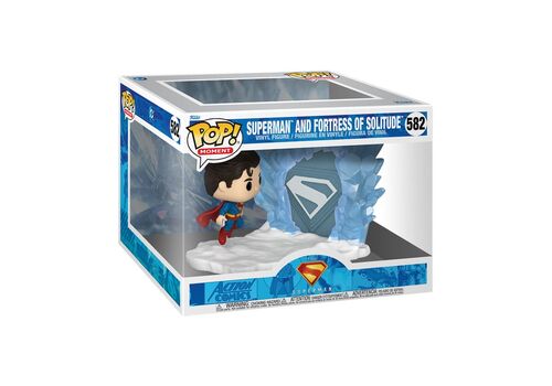 Superman (2025) POP! Moment Diorama  - Superman and Fortress of Solitude (582)- 2 image