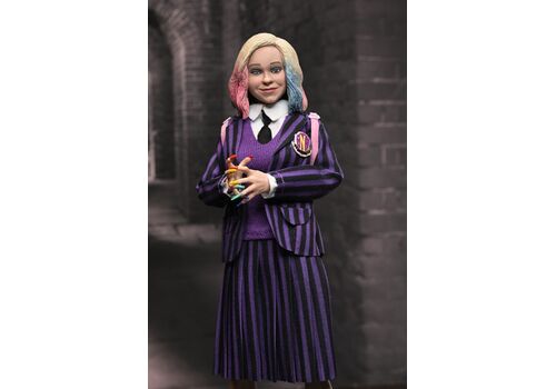 Wednesday Action Figures 2-Pack - Wednesday Addams (Nevermore Uniform) and Enid- 4 image