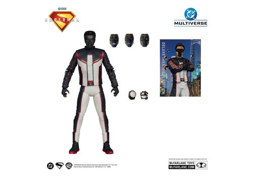 DC Multiverse Deluxe (Superman 2025) Action Figure - Mr. Terrific (Red Platinum Edition)- 5 image