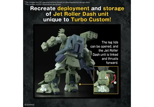 Armored Trooper Votoms HG - ATM-09-STTC Scopedog Turbo Custom- 3 image