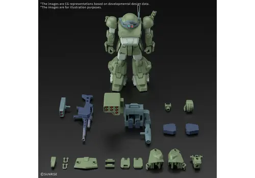Armored Trooper Votoms HG - ATM-09-STTC Scopedog Turbo Custom- 6 image