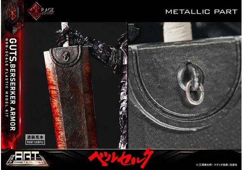 Berserk Build Art Masterline Plastic model kit - Guts Berserk Armor "Rage"- 7 image