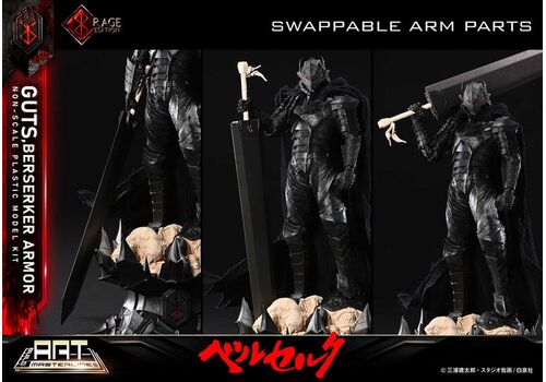 Berserk Build Art Masterline Plastic model kit - Guts Berserk Armor "Rage"- 9 image