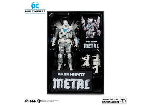 DC Multiverse Limited Edition (Dark Nights Metal) Action figure - The Grim Knight (Black & White Accent Edition) (Gold Label)- 7 image