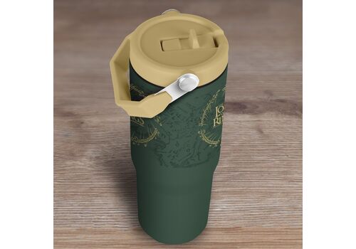 Lord Of The Rings Map Inscription Thermos tumbler (850 ml)- 3 image