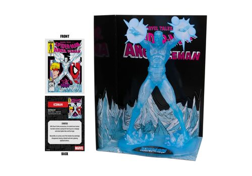 Marvel 1/6 Statue with comic - Iceman (Marvel Tales #229) [Red Platinum Edition]- 5 image