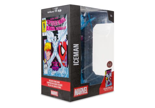 Marvel 1/6 Statue with comic - Iceman (Marvel Tales #229) [Red Platinum Edition]- 8 image