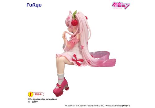 Hatsune Miku Noodle Stopper Statue - Sakura Miku (2025 Wink Ver.)- 3 image