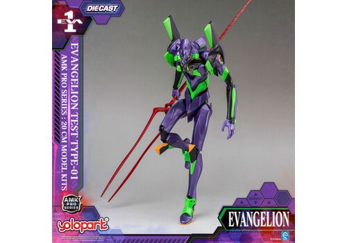 Figurka do złożenia Neon Genesis Evangelion AMK Pro - EVA-01 Test Type- 2 image