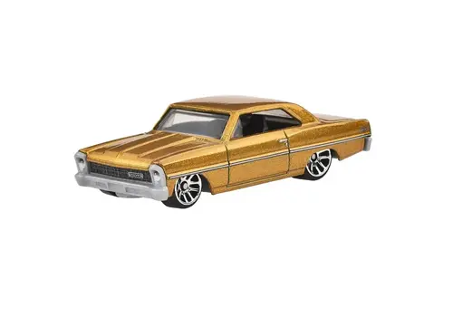Hot Wheels Silver Series 1/64 Vehicle - 1966 Chevy Nova (Fast & Furious) (JBY42)- 3 image
