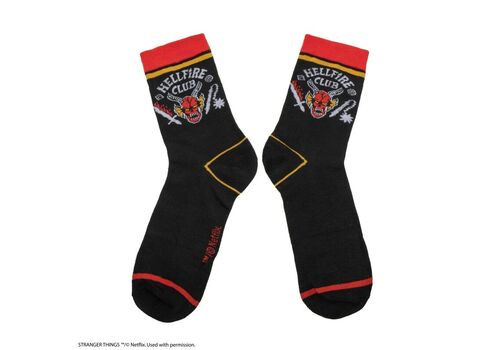 Set of 3 pairs of socks Stranger Things - Hellfire Club (37-45)- 4 image