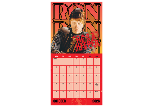 Harry Potter Wall Calendar 2026 #3- 3 image