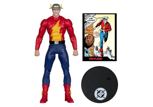 DC Direct Page Punchers Figure with comic - The Flash Jay Garrick (The Flash #123) [Red Platinum Edition]- 6 image