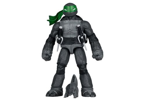 Teenage Mutant Ninja Turtles Page Punchers Figure with comic - Raphael (Black White & Green) [Red Platinum Edition]- 3 image
