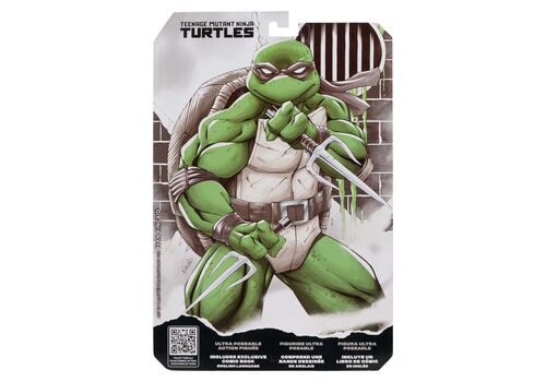 Teenage Mutant Ninja Turtles Page Punchers Figure with comic - Raphael (Black White & Green) [Red Platinum Edition]- 8 image