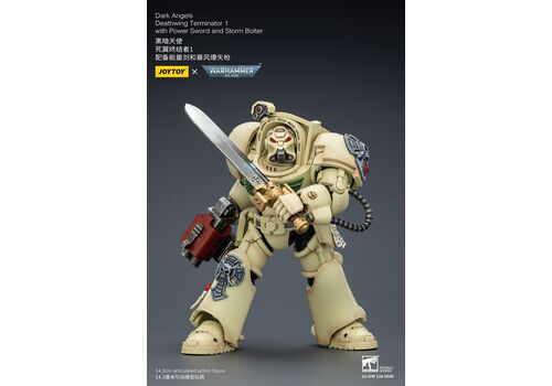 Figurka Warhammer 40k 1/18 - Dark Angels Deathwing Terminator 1 with Power Sword and Storm Bolter- 5 image