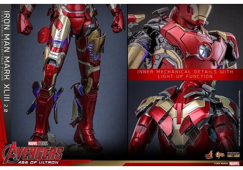 Avengers: Age of Ultron Movie Masterpiece 1/6 Action figure - Iron Man Mark XLIII (2.0) [MMS865D80]- 19 image