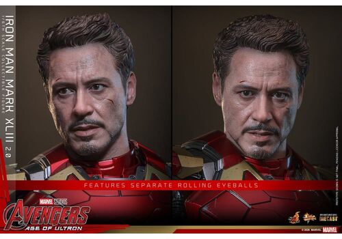 Avengers: Age of Ultron Movie Masterpiece 1/6 Action figure - Iron Man Mark XLIII (2.0) [MMS865D80]- 20 image