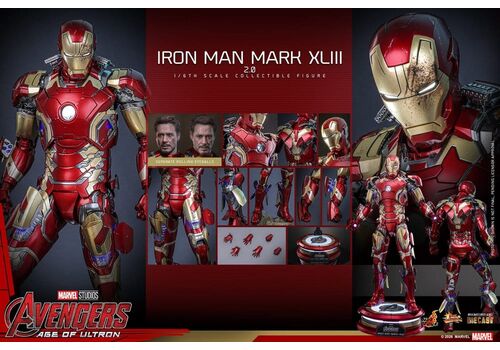 Avengers: Age of Ultron Movie Masterpiece 1/6 Action figure - Iron Man Mark XLIII (2.0) [MMS865D80]- 21 image