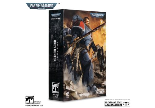 Warhammer 40k Action figure - Space Wolves Grey Hunter- 9 image
