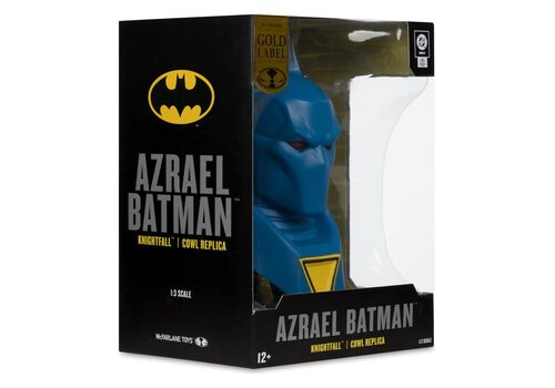 DC Direct (Batman: Knightfall) 1/3 Mini replica - Azrael Batman Cowl (Gold Label)- 8 image