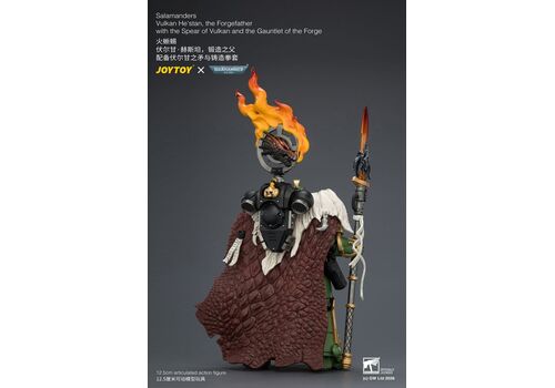 Figurka Warhammer 40k 1/18 - Salamanders Vulkan He'stan, the Forgefather- 5 image