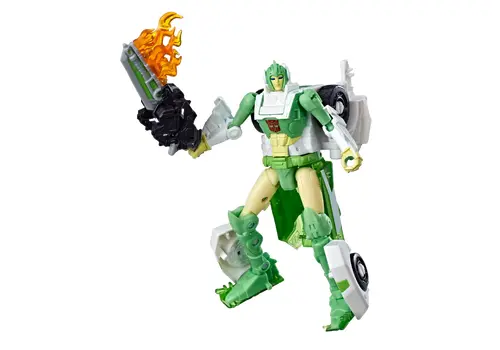 Transformers War for Cybertron: Siege Deluxe Class Action figure - Autobot Greenlight & Dazzlestrike- 4 image