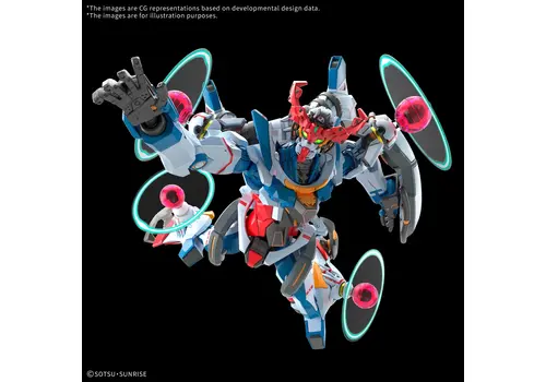 GUNDAM HG GQuuuuuuX 1/144 Plastic Model Kit - gMS-Ω GQuuuuuuX (Endymion Unit Awakened)- 5 image