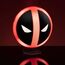 Lampka Marvel - Deadpool Logo- 3 image