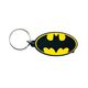 DC Comics Rubber Keychain Batman Symbol 6 cm