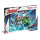 Puzzle SuperColor Marvel - Avengers (104 pieces)
