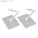 Gunpla Figure Bases 1/144 - Action Base 7 (clear)