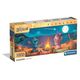 Disney Stitch Panorama High Quality Collection Puzzle with Poster - Stitch & Angel 1000